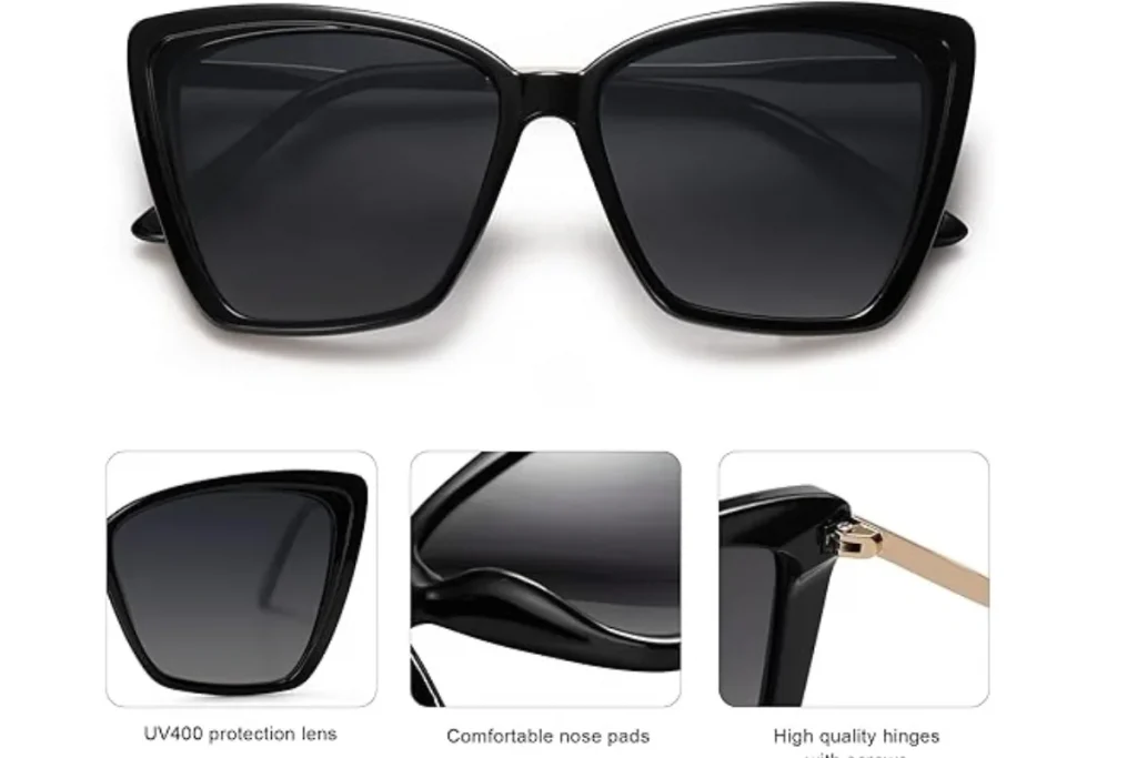 SOJOS Retro Cat Eye Sunglasses