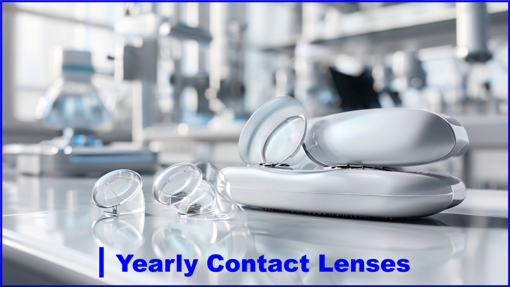 Yearly Rigid Gas Permeable contact lenses in case: How long do contact lenses last?