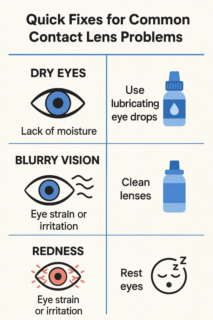 Most Common Contact Lens Problems