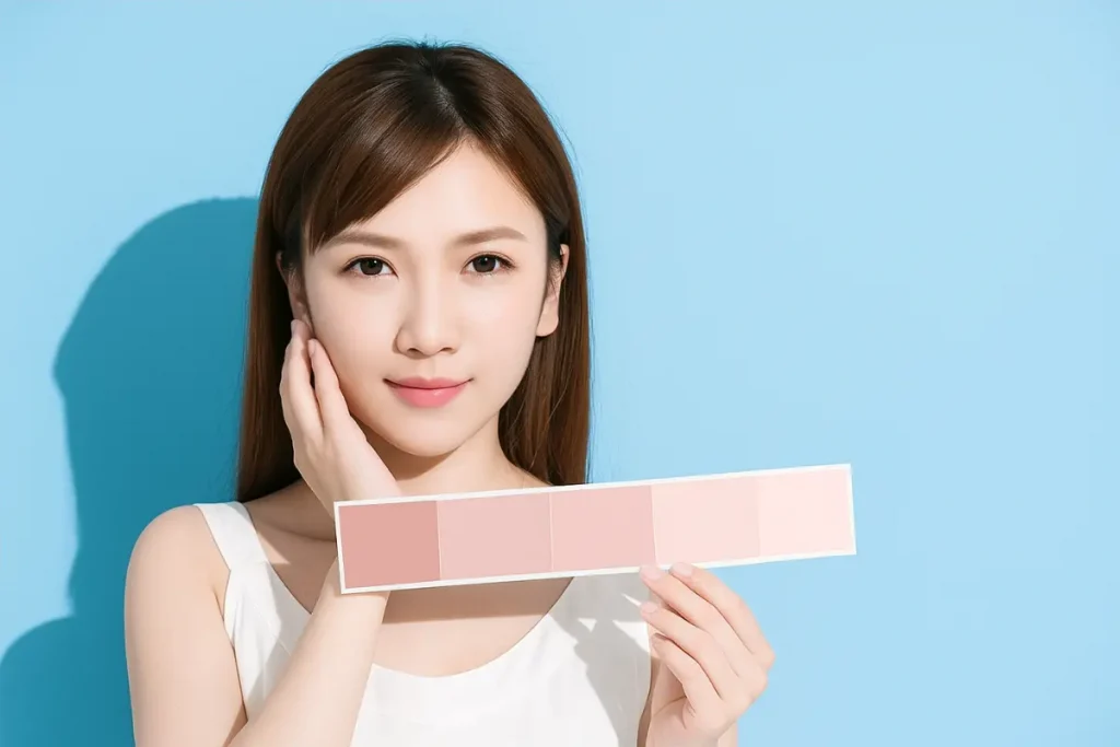 Perfect Colored Contacts Lenses Based on Skin Tone