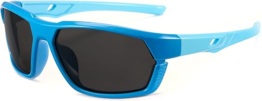 8. Cyxus Kids Sunglasses with Strap Sports Sunglasses Polarized UV400 Protection