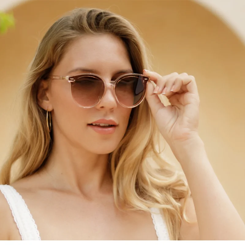 SOJOS Classic Retro Round - Sunglasses for Blondes